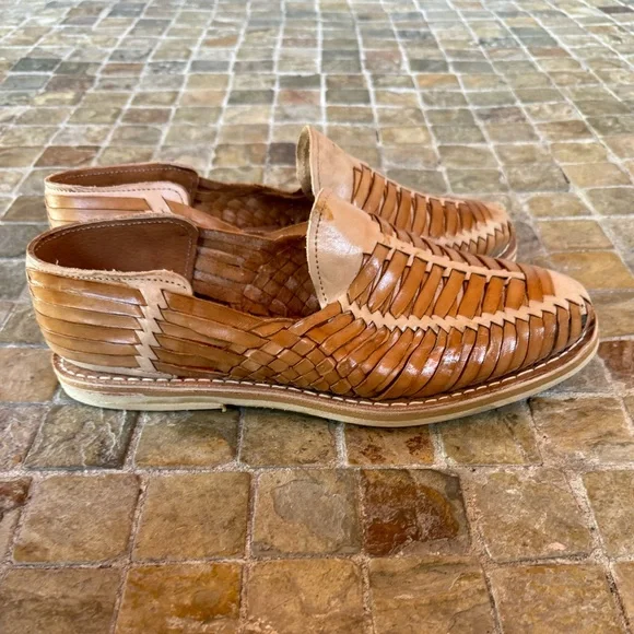 Men leather huaraches - Picture 4 of 6